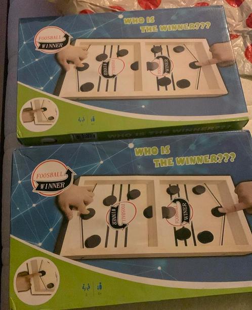 Vinger voetbal ️ 2 speldozen, Hobby en Vrije tijd, Gezelschapsspellen | Overige, Zo goed als nieuw, Ophalen