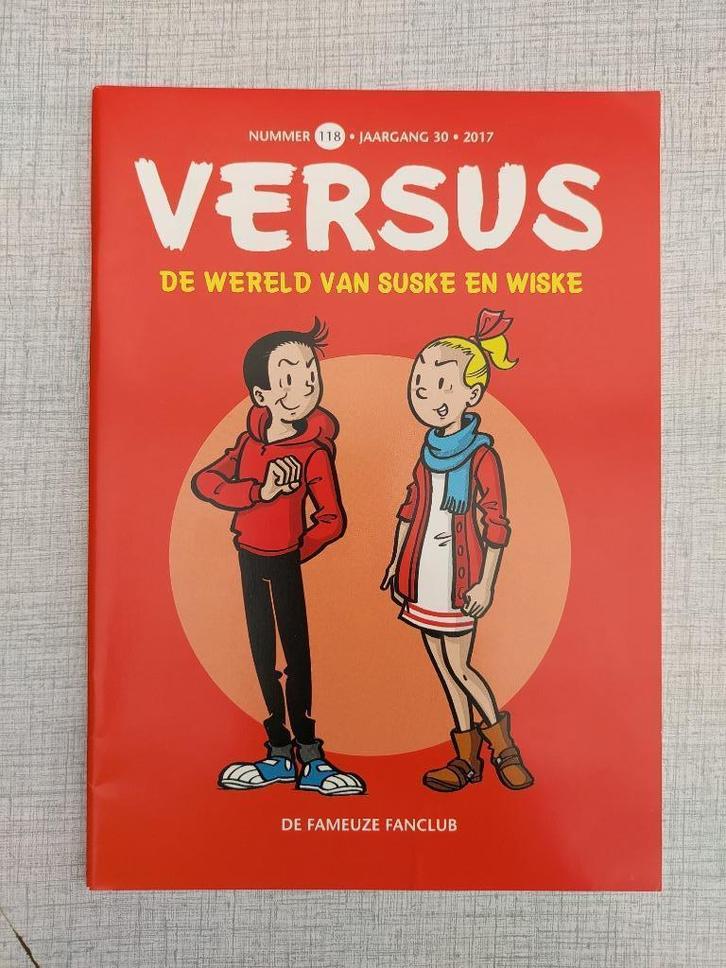 Vandersteen Suske en Wiske - Fanblad Versus 118 (2017), Verzamelen, Stripfiguren, Gebruikt, Boek of Spel, Suske en Wiske, Ophalen of Verzenden