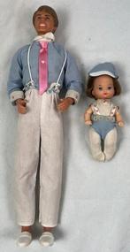 Ensemble de poupées Barbie vintage Mattel 1984 Heart Family, Envoi, Comme neuf, Fashion Doll