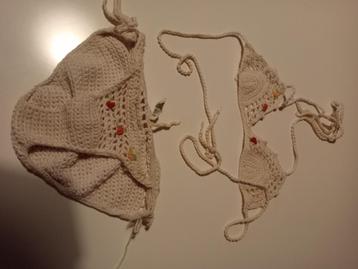 Vintage gehaakte bikini Nicole Olivier (kind) beschikbaar voor biedingen