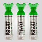 Behoefte aan Extra Lucht? Boost 3 pack 95% zuivere zuurstof!, Sport en Fitness, Gezondheidsproducten en Wellness, Ophalen of Verzenden