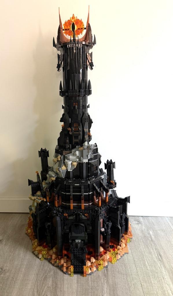 Lego set 10333 Barad-Dur Lord of the Rings, Kinderen en Baby's, Speelgoed | Duplo en Lego, Zo goed als nieuw, Lego, Complete set