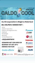 CALDO-COOL UW AIRCO SPECIALIST +32(0)486976610, Elektronische apparatuur, Airco's, Ophalen, Verwarmen, Nieuw, 3 snelheden of meer