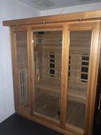 Infrarood sauna 3 personen, Sport en Fitness, Sauna, Ophalen, Zo goed als nieuw, Infrarood, Complete sauna