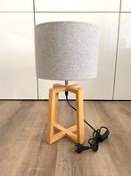 Tafellamp, Ophalen, Zo goed als nieuw, Hout, Minder dan 50 cm