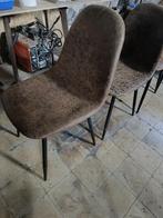 Chaise, Ophalen, Gebruikt, Bruin, Stof