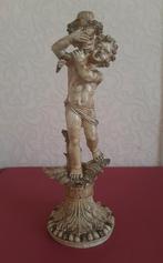 Barokstijl beeld cherub met hoorn des overvloeds  20e eeuw, Ophalen of Verzenden