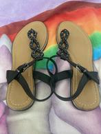 Sandalen, Handtassen en Accessoires, Zonnebrillen en Brillen | Dames, Ophalen, Gebruikt, Zwart, Overige merken