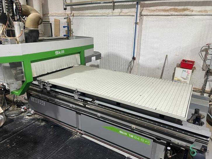 CNC Bewerkingscentra Biesse Skill 12.24 G FT 2014, Zakelijke goederen, Machines en Bouw | Houtbewerking