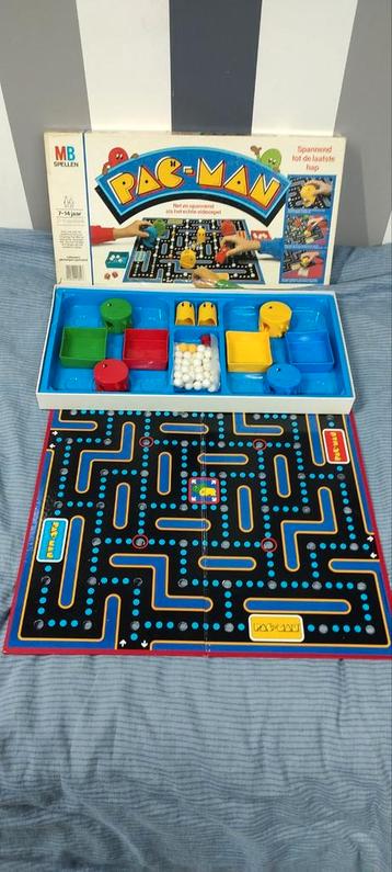 Vintage Pac-Man Gezelschapsspel (1982) MB beschikbaar voor biedingen