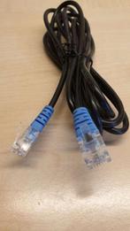 RJ11 kabel vr ADSL, DSL, telefoon, modem, 10mm breed, nieuw!, Télécoms, ISDN (RNIS) & ADSL, Enlèvement ou Envoi, Modem