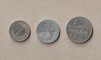 Roemenië : 3 versch. (gebruikte) munten : 1960-1966-1982, Postzegels en Munten, Ophalen of Verzenden, Overige landen, Setje