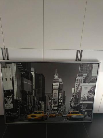 Kader New York met gele taxi's  beschikbaar voor biedingen