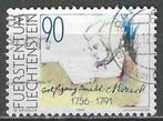 Liechtenstein 1991 - Yvert 955 - Amadeus Mozart (ST), Postzegels en Munten, Verzenden