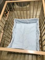 Babypark 100 cm x 80 cm + matras + beschermdeken + speeltje, Ophalen, Gebruikt, Rechthoekig, In hoogte verstelbaar