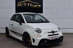 Fiat 595 Abarth Automaat Competizione* Leder* Airco* Navi* P, Auto's, 4 zetels, Cabriolet, Wit, Leder