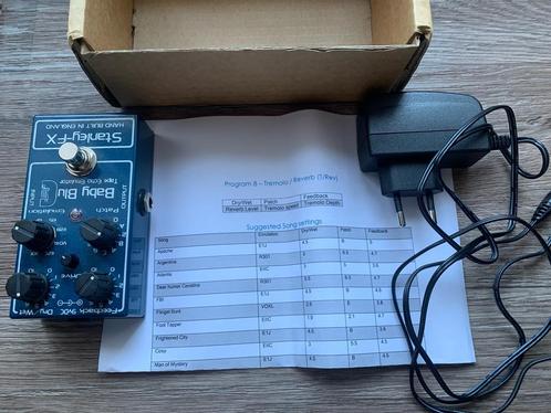 Stanley-fx Baby Blue Tape Echo Emulator 2000 Bleu, Musique & Instruments, Instruments à corde | Guitares | Électriques