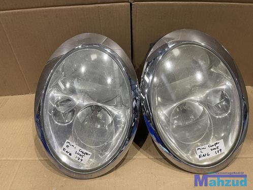 MINI COOPER R50 R52 R53 Engels UK Koplamp HEADLIGHT 01-06, Auto-onderdelen, Verlichting, Mini, Gebruikt
