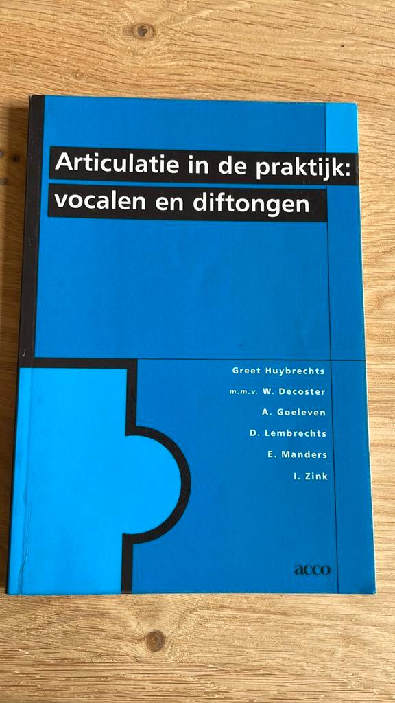 G. Huybrechts - Articulatie in de praktijk, Boeken, Wetenschap, Zo goed als nieuw, Ophalen