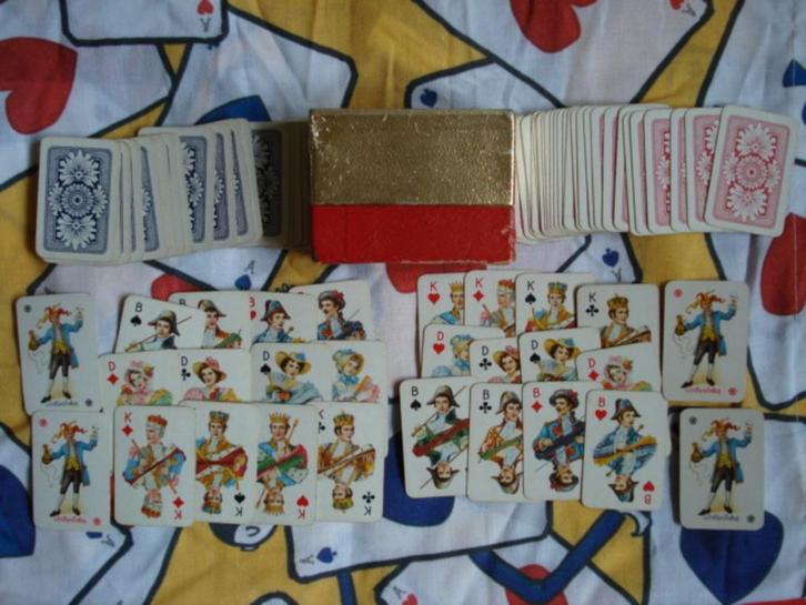 Ferdinand Ferd. Piatnik & Sohne miniature playing cards box, Verzamelen, Speelkaarten, Jokers en Kwartetten, Gebruikt, Speelkaart(en)