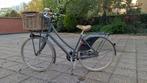 Grijze omafiets damesfiets met fietsmand, Fietsen en Brommers, Fietsen | Dames | Damesfietsen, 50 tot 53 cm, Ophalen, Zo goed als nieuw