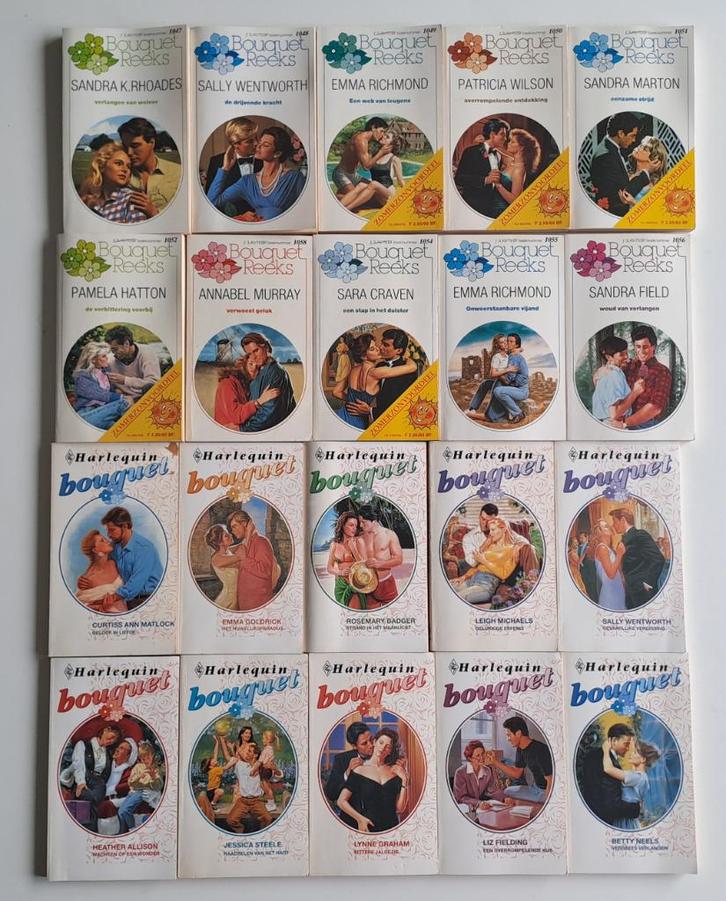 Pockets Harlequin Bouquet reeks, Boeken, Romans, Gelezen, Ophalen of Verzenden