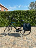 Elektrische herenfiets, bosch batterij + fietstassen, Fietsen en Brommers, Overige merken, 50 km per accu of meer, Zo goed als nieuw