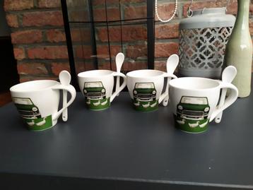Retro mini Baci Milani expressokopjes Nieuw beschikbaar voor biedingen