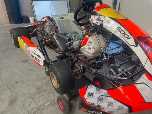 Sodi kart kz 125cc schifter schakel aanhangwagen vortex, Sport en Fitness, Karting, Zo goed als nieuw, Kart, Ophalen