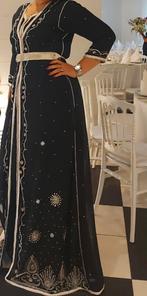 Caftan 2 pièces avec ceinture, Kleding | Dames, Gelegenheidskleding, Ophalen, Zo goed als nieuw, Zwart