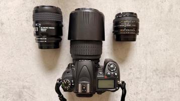 📸 Nikon D7000 + 3 lenzen + toebehoren – ideale startersset! beschikbaar voor biedingen