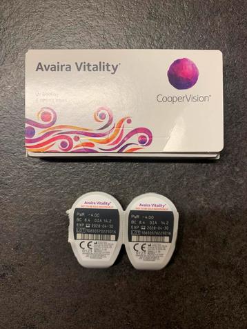 Soft lenzen Cooper Vision / sterkte -4,00 / 2x  beschikbaar voor biedingen
