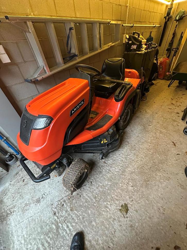 Zitmaaier, Tuin en Terras, Zitmaaiers, Gebruikt, 90 tot 120 cm, Elektrische starter, Opvangbak, Ophalen