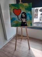 Girl with balloon art work, Antiek en Kunst, Ophalen