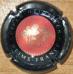 Champagnecapsule PIPER-HEIDSIECK rood & zwart nr 127a ZELDZ, Nieuw, Frankrijk, Ophalen of Verzenden, Champagne