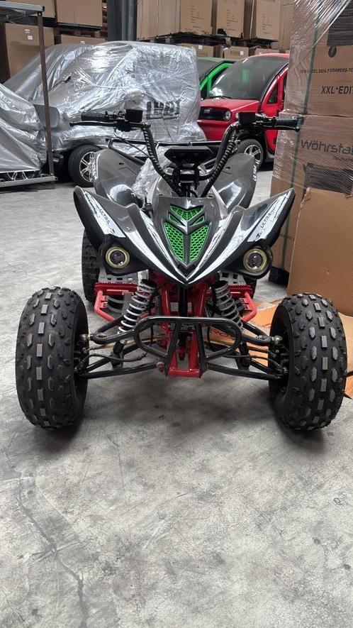 Ultra Motocross Quad Raptor 2024 125cc Zwart Rood, Kinderen en Baby's, Speelgoed | Buiten | Accuvoertuigen, Nieuw, Ophalen of Verzenden