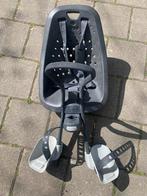 Yepp mini fietsstoel grijs, Fietsen en Brommers, 9 t/m 18 kg, Yepp, Voetsteuntjes, Gebruikt