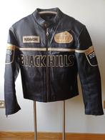 Oryx Veste de motard en cuir Black Hills - M - Comme neuf, Comme neuf, Noir, Taille 48/50 (M), Enlèvement ou Envoi