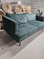 Groene velvet zetel Sissy Boy, Huis en Inrichting, Ophalen, Minder dan 75 cm, 150 tot 200 cm, Tweepersoons