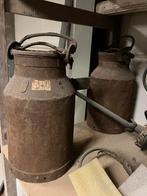 2 melkkruikn, Ophalen, Gebruikt, Handmatige melkopschuimer