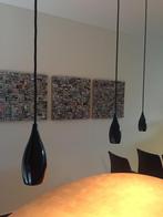 LED driedubbele hanglamp structuur/Design!Nieuw!, Maison & Meubles, Design, Enlèvement, Neuf
