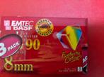 Emtec HG 90 8mm videotape, NIEUW, verzegelde blisterverpakki, Ophalen, Nieuw, Videoband