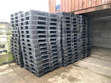 Plastic paletten, kunststof paletten, Ophalen, Gebruikt