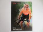 wielerkaart 2015 team ccc greg van avermaet  signe, Verzenden, Zo goed als nieuw