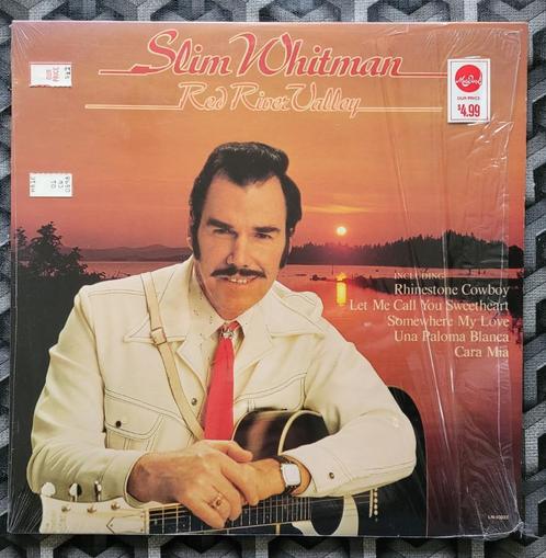 LP Slim Whitman Red River Valley, CD & DVD, Vinyles | Country & Western, Utilisé, Enlèvement ou Envoi