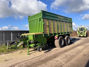 Krone MX 350 GL opraapwagen dubbeldoelwagen beschikbaar voor biedingen