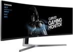 Samsung 49 inch ultra wide curved monitor, Informatique & Logiciels, Moniteurs, Comme neuf, Gaming, Enlèvement ou Envoi, TN