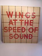 LP - Wings & Paul McCartney - À la vitesse du son (Vinyl, Comme neuf, 12 pouces, Pop rock, Enlèvement ou Envoi