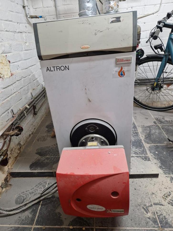 Chaudière mazout Elco Altron, Bricolage & Construction, Chauffage & Radiateurs, Utilisé, Chaudière CC ou Chaudière combinée, Enlèvement