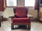2 fauteuils en chêne massif (état comme neuf), Maison & Meubles, Fauteuils, Comme neuf